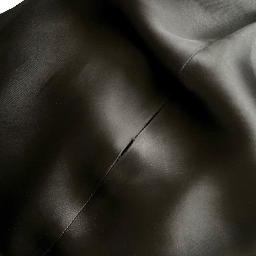 Zara Limited Edition Long Satin Effect Skirt in Black - Picture 12 of 16